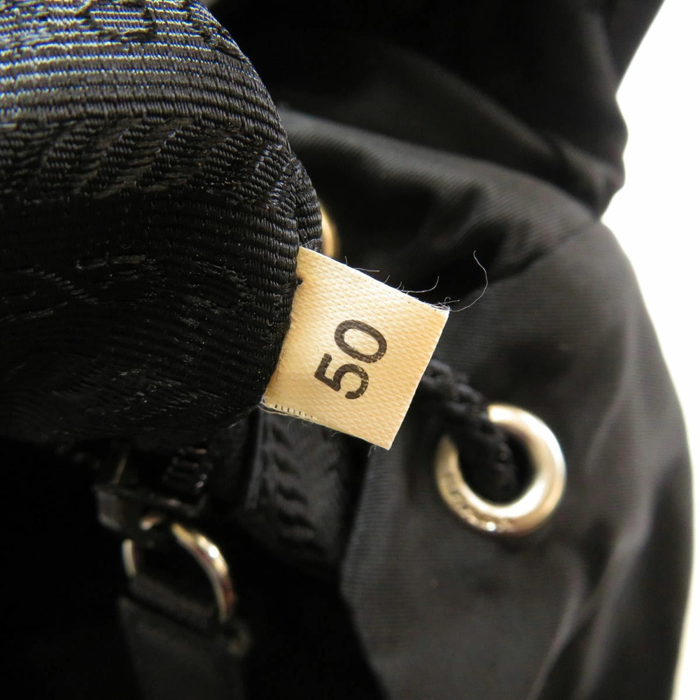 Prada logo plate Backpack Rucksack Daypack - Picture 7 of 11